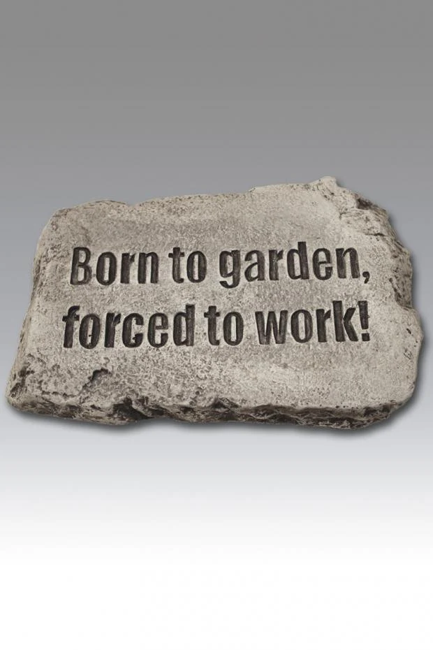 Stone Born To Garden Force 10 inch