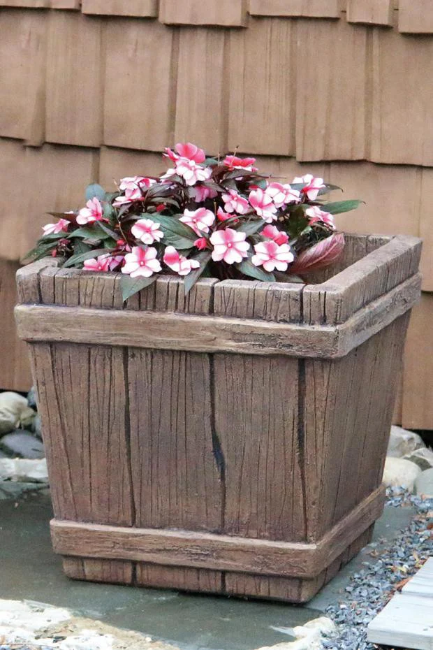 Square Castaway Planter 18 inch