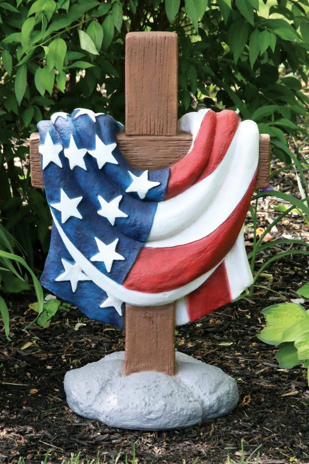 Usa Memorial Cross 24 inch