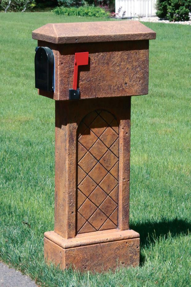 Mailbox Tiled 54 inch