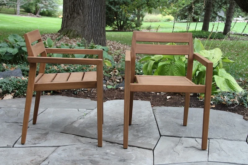 7 Piece Brown Eucalyptus Ivory Dining Set - Image 2