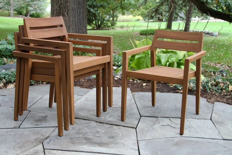 7 Piece Brown Eucalyptus Ivory Dining Set - Image 3