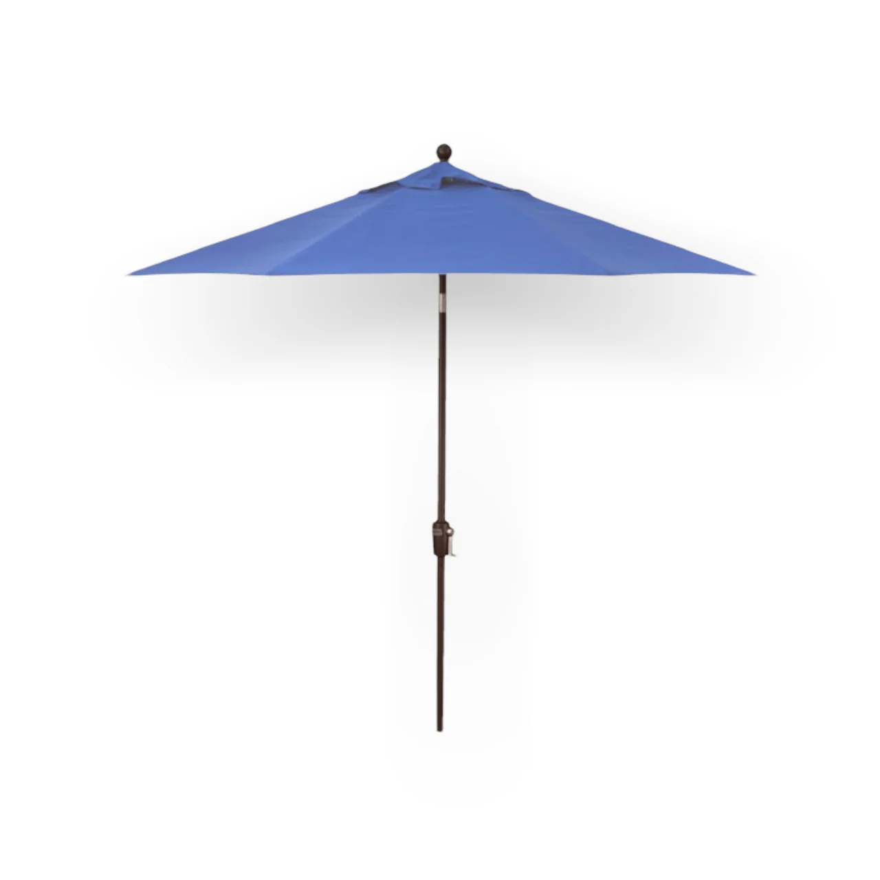 9' Push Button Tilt Umbrella, Bronze Frame - Sky - Image 3