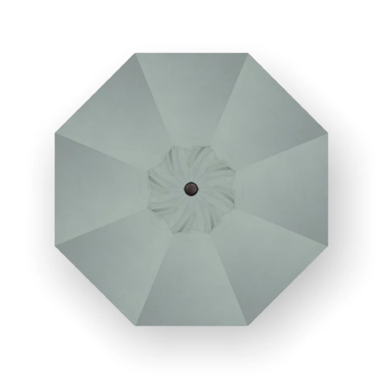 9' Push Button Tilt Umbrella, Black Frame - Spa - Image 4