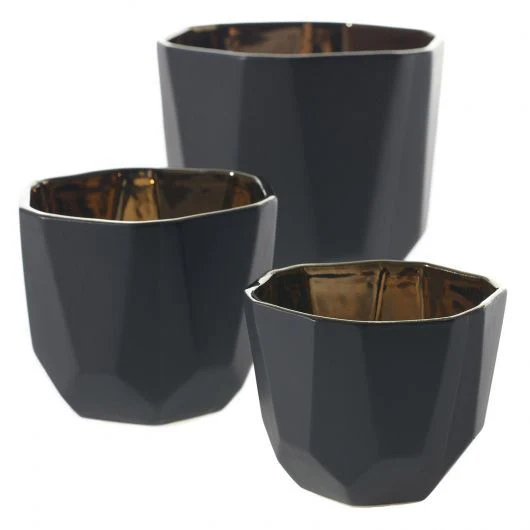 Benito Black Pot 4.5"x 3.75" - Image 2