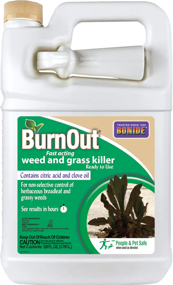 BurnOut® Fast-Acting Weed & Grass Killer Ready-To-Use - 1 gallon