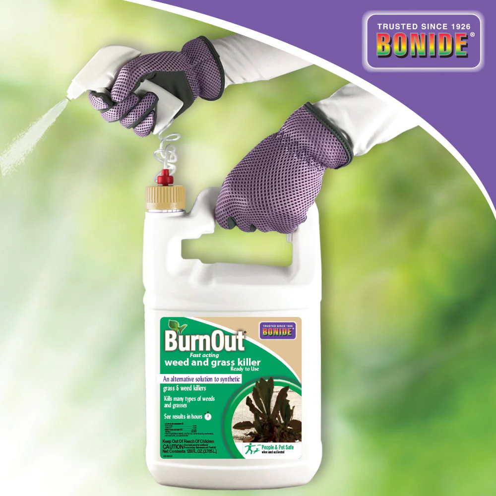 BurnOut® Fast-Acting Weed & Grass Killer Ready-To-Use - 1 gallon - Image 3