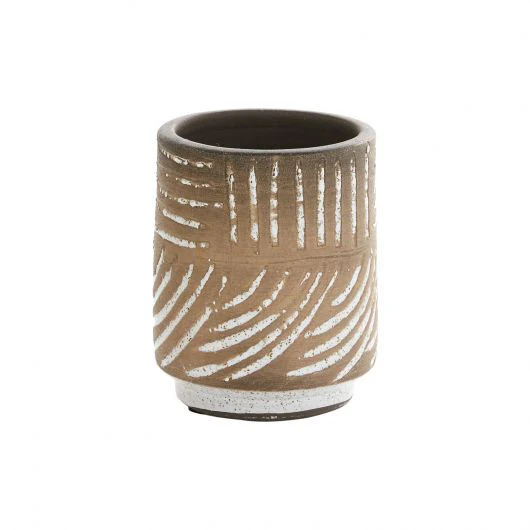 Carmine Vase 4"x5.25"