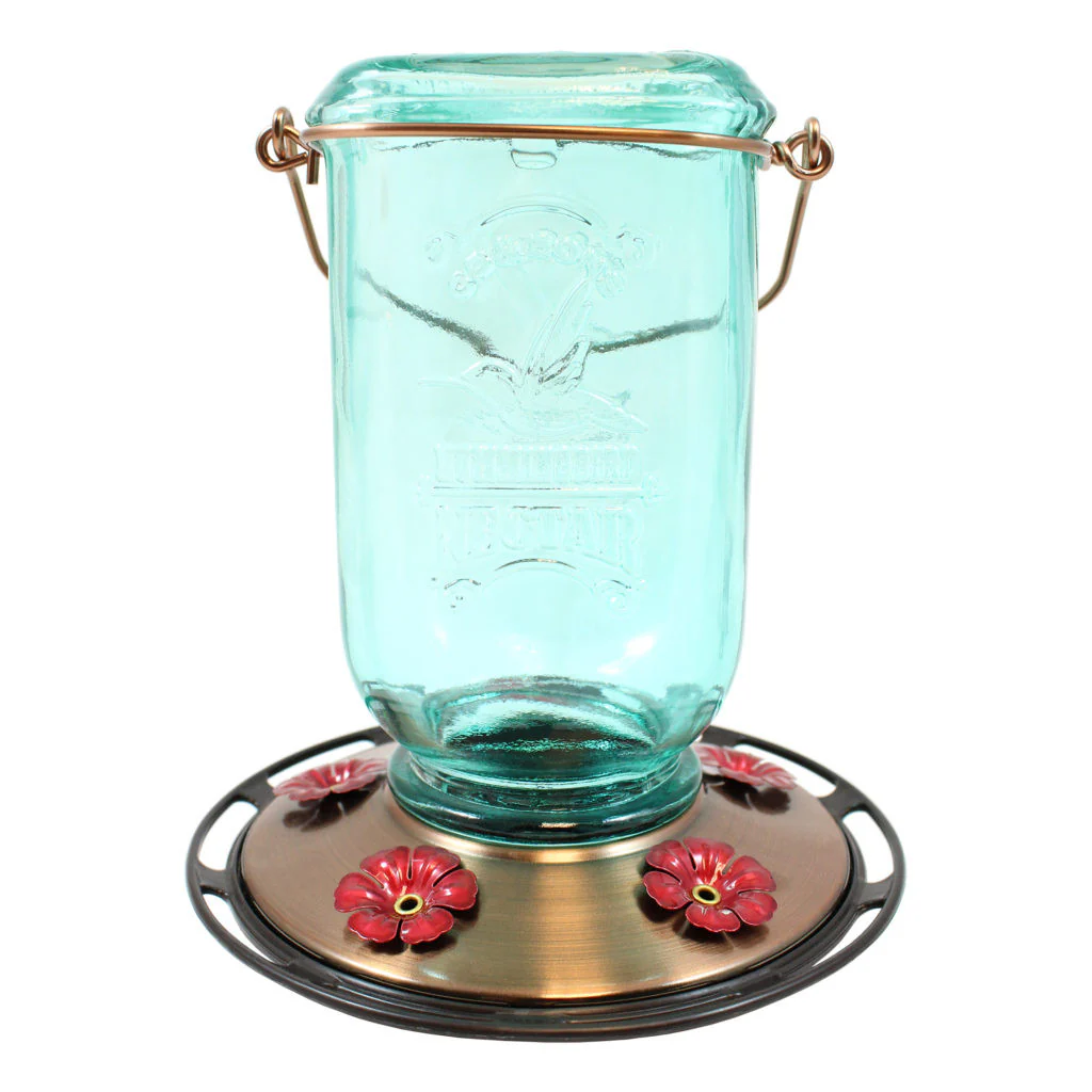 Classic Brands Mason Jar Hummingbird Feeder - 25 Oz