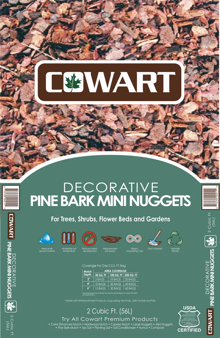 Cowart Pine Bark Mini Nuggets - Image 3