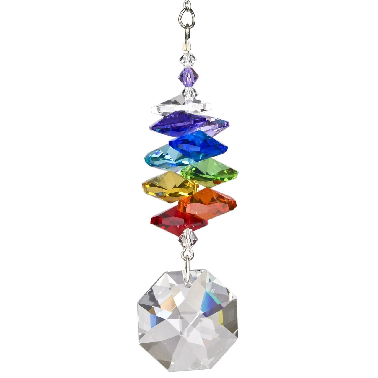Crystal Rainbow Cascade™ - Octagon