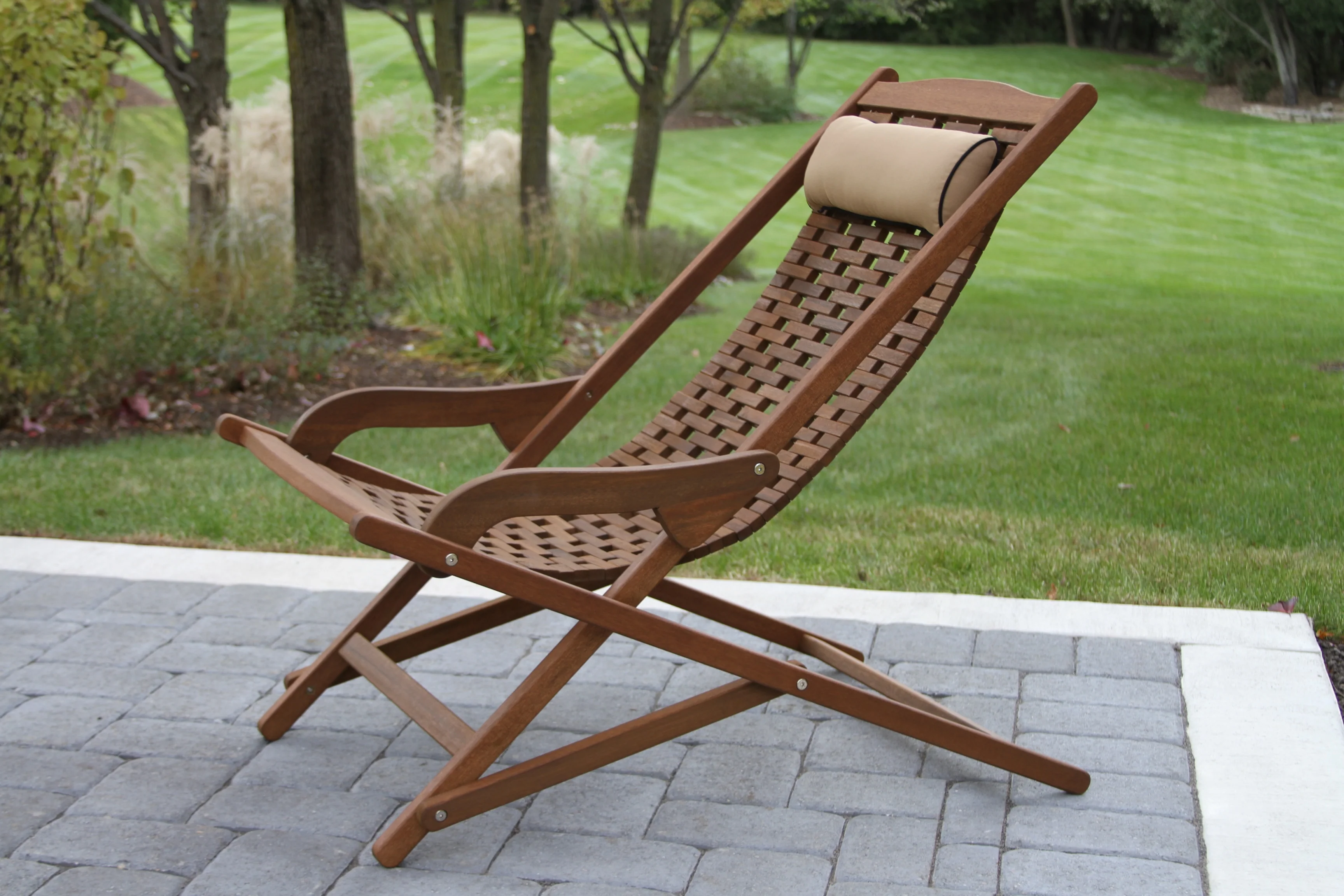 Eucalyptus Swing Lounger with Pillow - Image 3