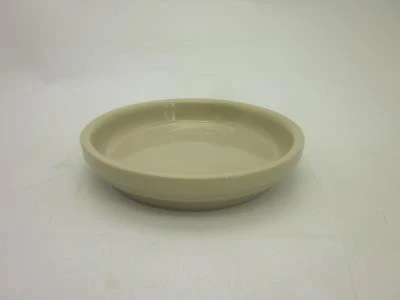 Glazed Ceramic Electric Saucer Oatmeal - 5 inch