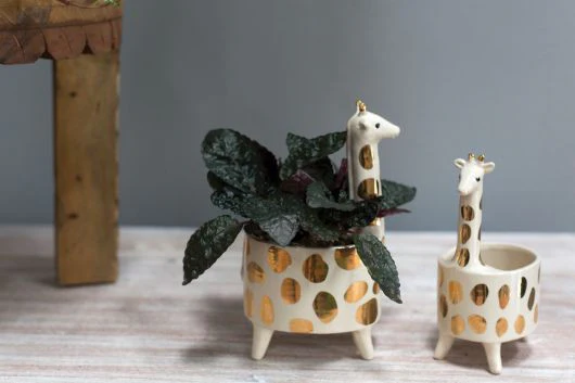 Giraffe Planter 5"x 8.5" - Image 2