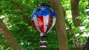 Hot Air Balloon Solar Lantern - Americana - Image 18
