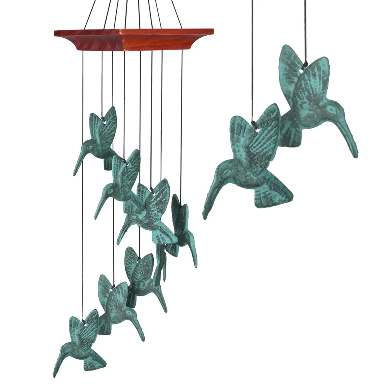 Woodstock Habitats™ - Hummingbird Spiral, Verdigris