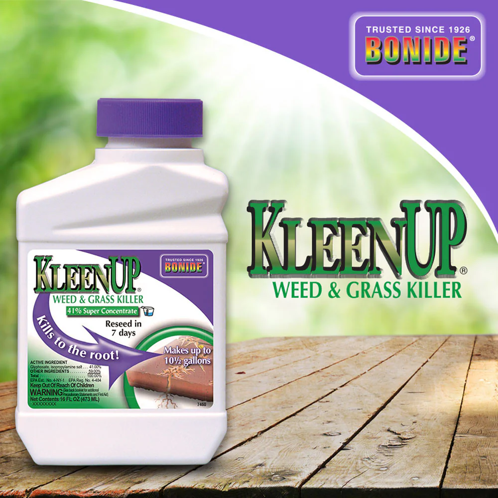 KleenUp® 41% Weed & Grass Killer Concentrate - 16 oz - Image 2