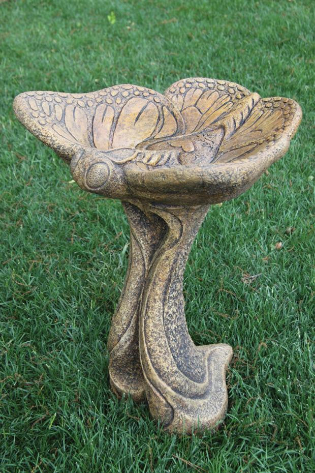 One Piece Butterfly Bird Bath