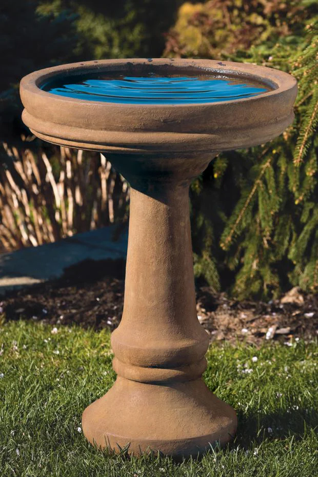 Plain and Simple Birdbath