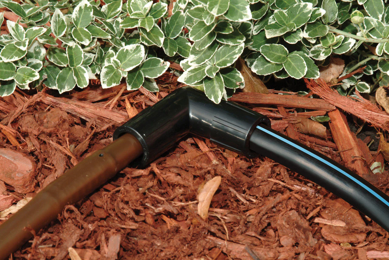 EFE25-1PS Drip Irrigation Easy Fit Universal Elbow, Fits All 1/2in and 5/8in Tubing - Image 3
