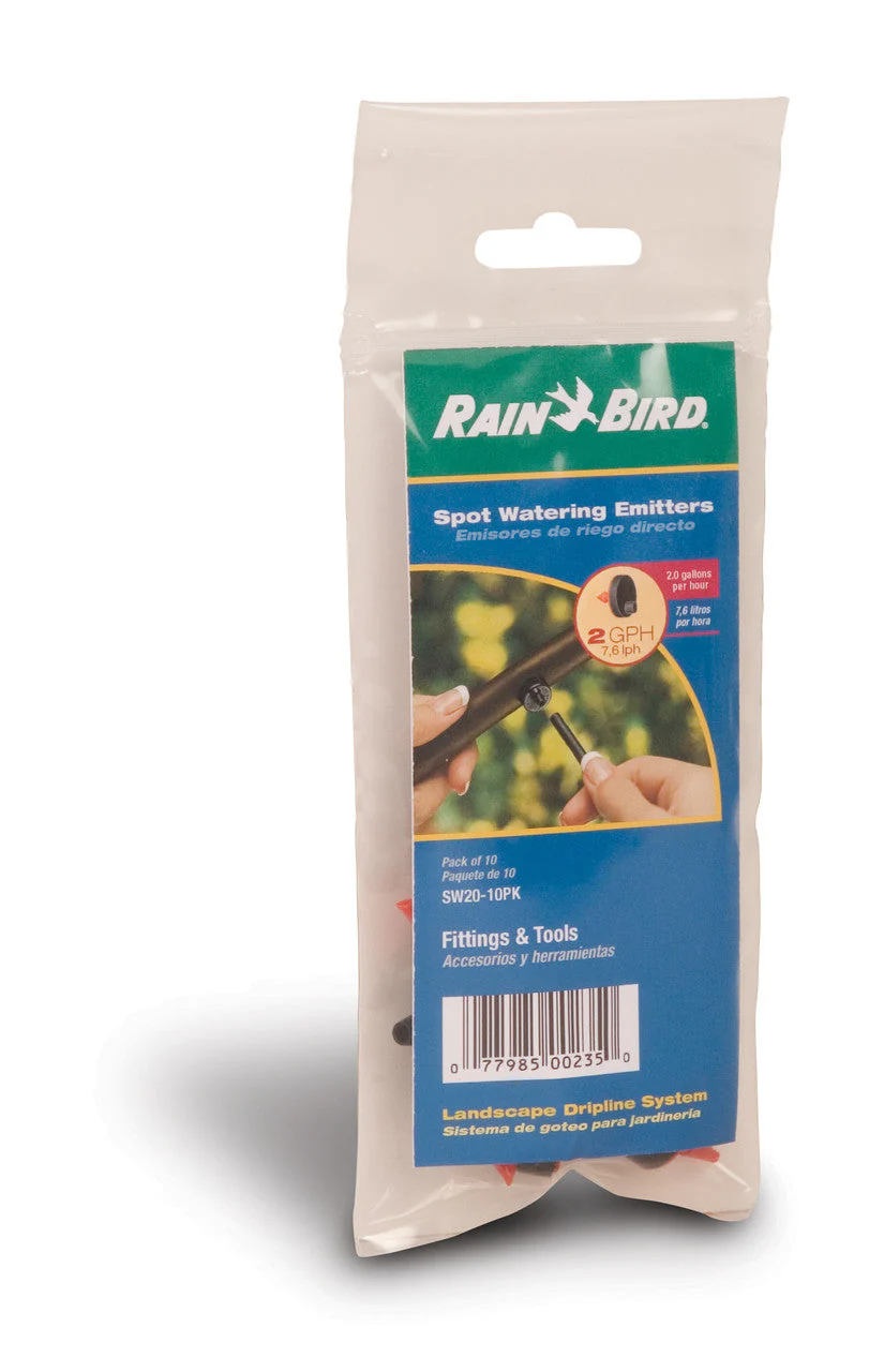 SW20/10PS Drip Irrigation Spot Watering Dripper/Emitter, 2 Gallon Per Hour - 10 Pack - Image 3