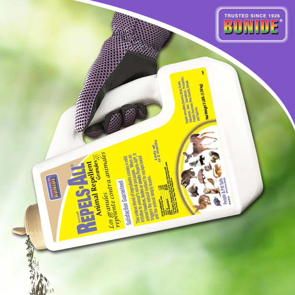 Repels-All® Animal Repellent Granules - 3 lb - Image 3