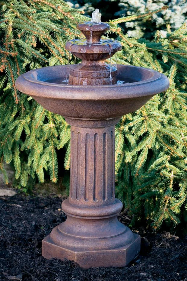 Roman Fluted Fountain 38 inch