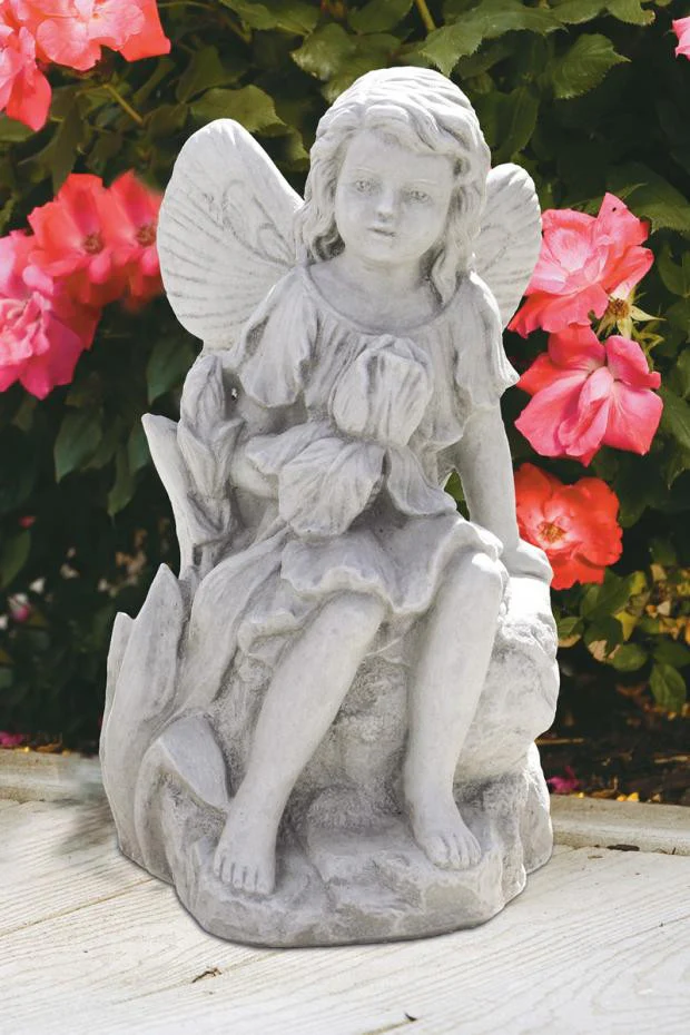 Sitting Iris Fairy 15 inch