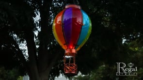 Hot Air Balloon Solar Lantern – Rainbow - Image 5