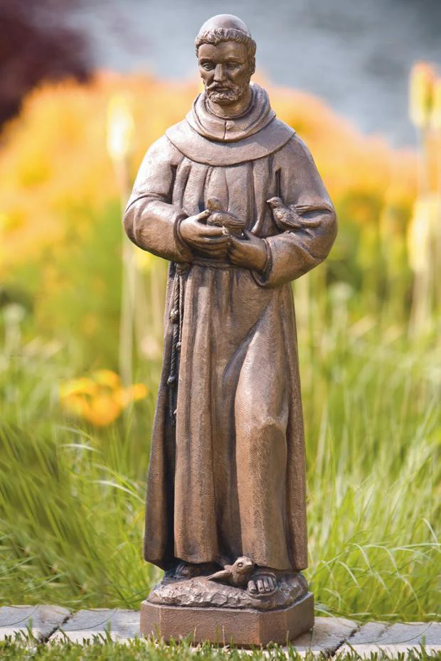 St. Francis with Birds 26 inch