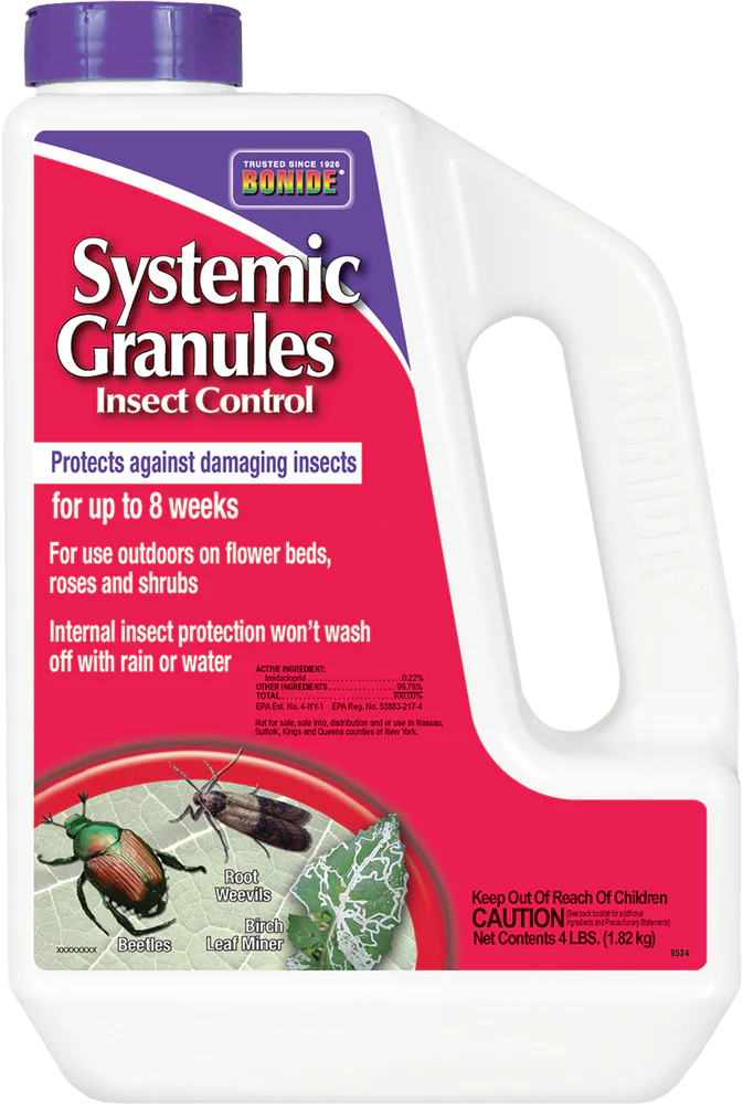 Systemic Insect Control Granules - 4 lb